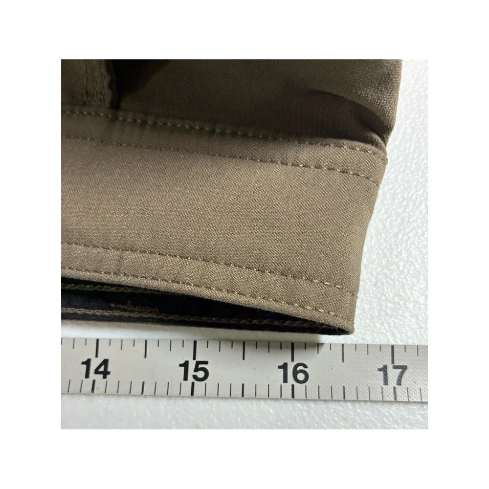 Prana Zion Mens Hiking Pants Brown Stretch Cargo Straight Leg 32x30 Gorp Core